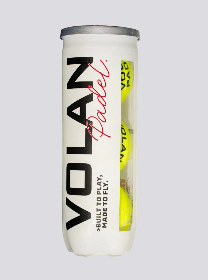 Volan Padel Balls – Classic Yellow (3-Pack)