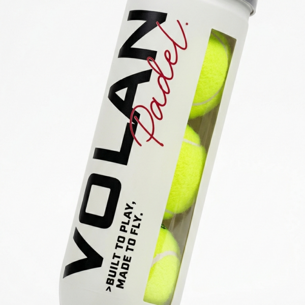 Volan Padel Balls – Classic Yellow (3-Pack)