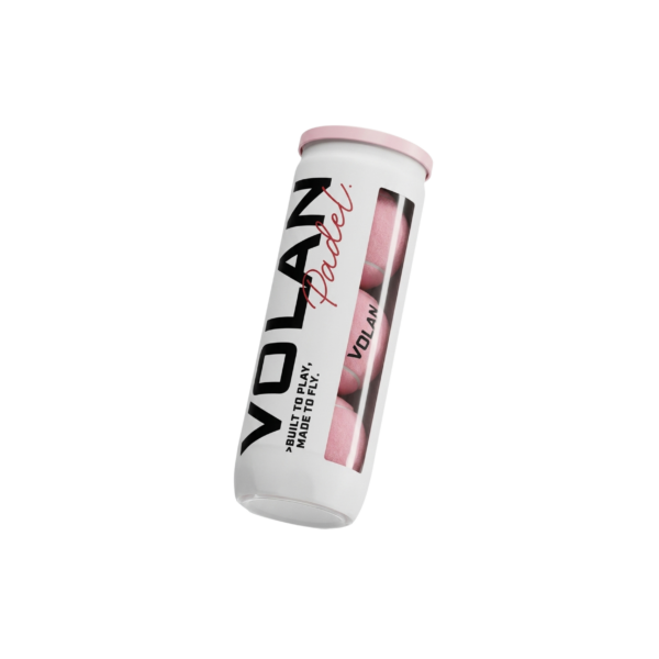 Volan Padel Balls – Powder Pink (3-Pack)